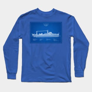 Icarus wpc-110 United States Coast Guard Cutter - ABD Long Sleeve T-Shirt